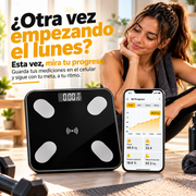 Báscula Corporal Inteligente Bluetooth